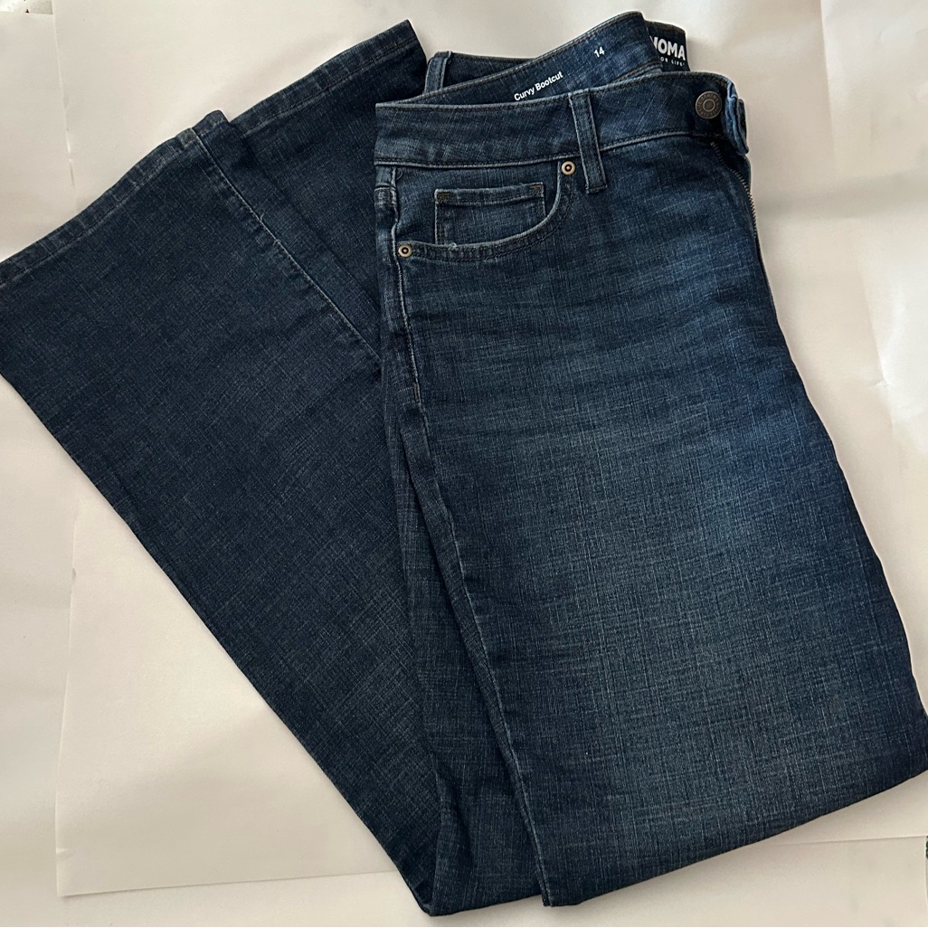 Sonoma Indigo Curvy Bootcut Denim Jeans Sonoma Indigo Curvy Bootcut Denim Jeans